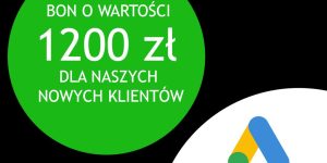 Google ADS - bon 1200 zł